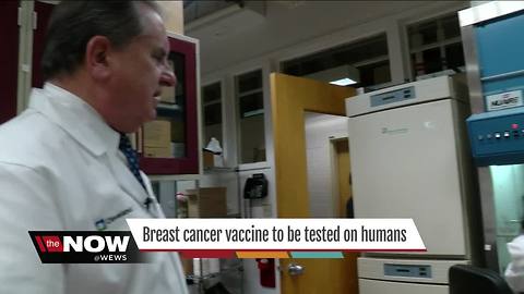 Breast cancer vaccine to tested on humans