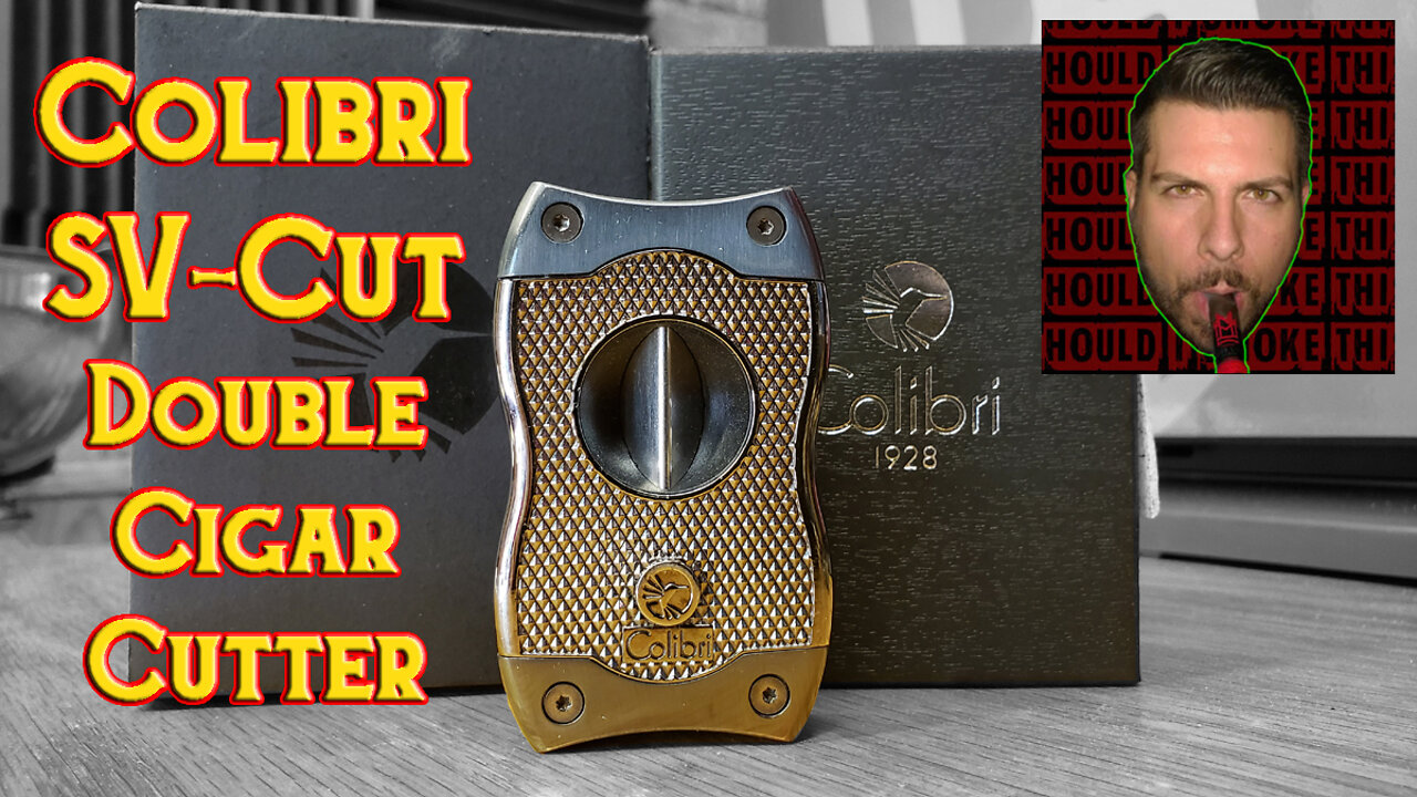 Colibri SV-Cut Double Cigar Cutter