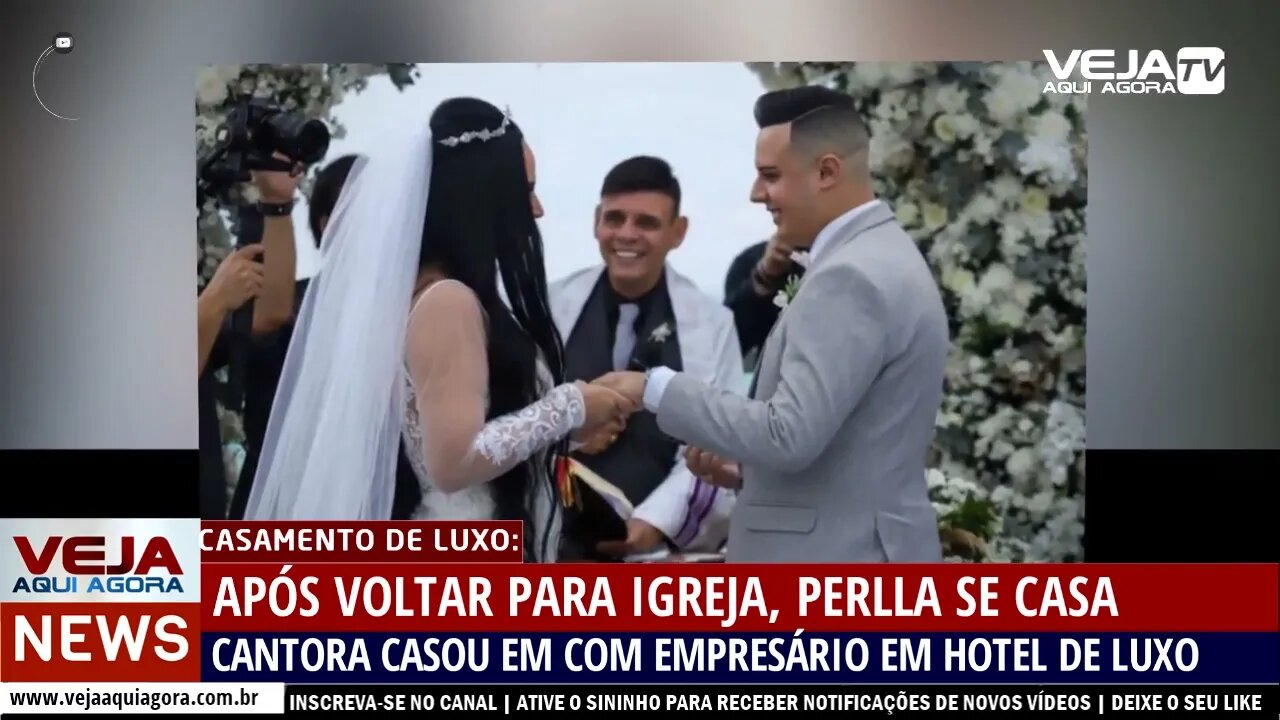 APÓS VOLTAR PARA IGREJA, PERLLA SE CASA COM EMPRESÁRIO RICO EM HOTEL DE LUXO