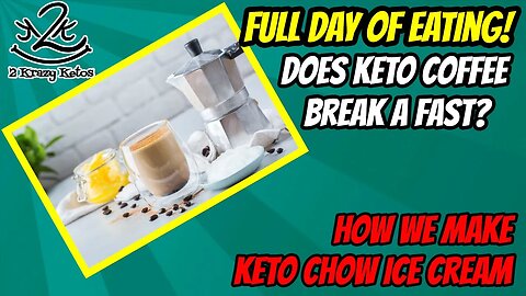 Does Keto Coffee break a fast? Rachel got a treat | Keto full day of eating