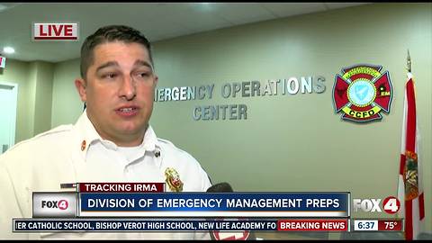 Cape EOC prepares for Hurricane Irma