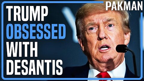 Trump's brain broken by Ron DeSantis, Trump posting daily about him