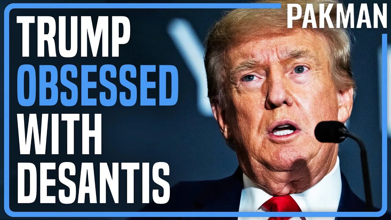 Trump's brain broken by Ron DeSantis, Trump posting daily about him