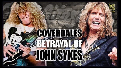 The BETRAYAL of John Sykes: The Guitarist COVERDALE Tried to ERASE! 🎸(Short Rockumentary)