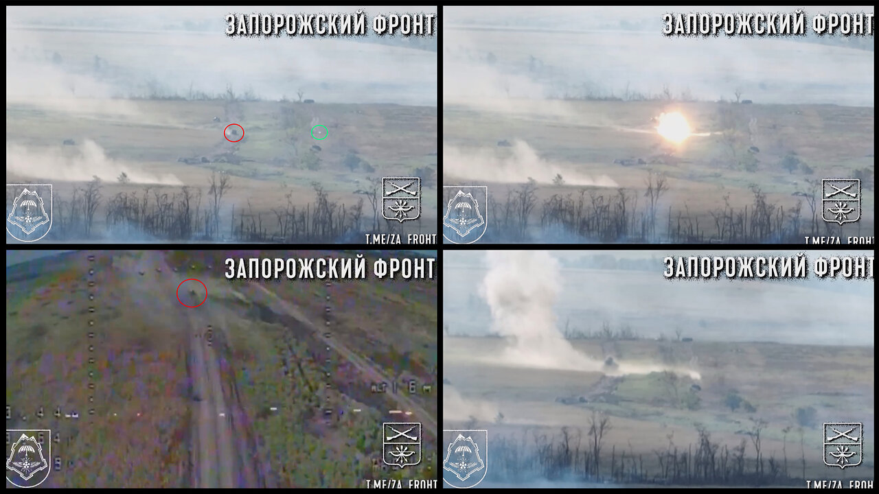 Zaporozhye area: Russian ATGM unit destroyed Ukrainian Kozak armored carrier