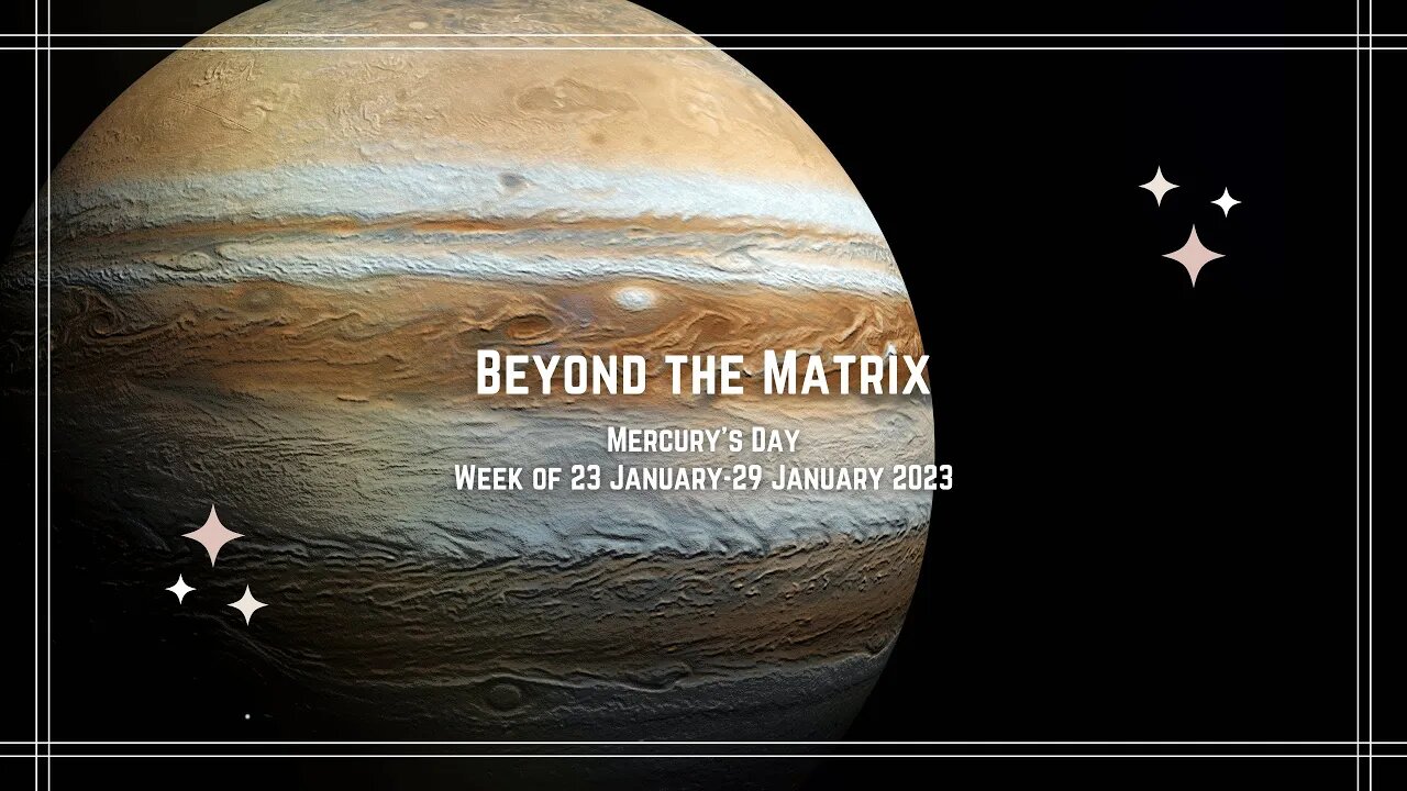 Beyond The Matrix - This Week in Jupiterian Transits