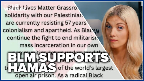 BLM SYMPATHIZES with Hamas terrorists