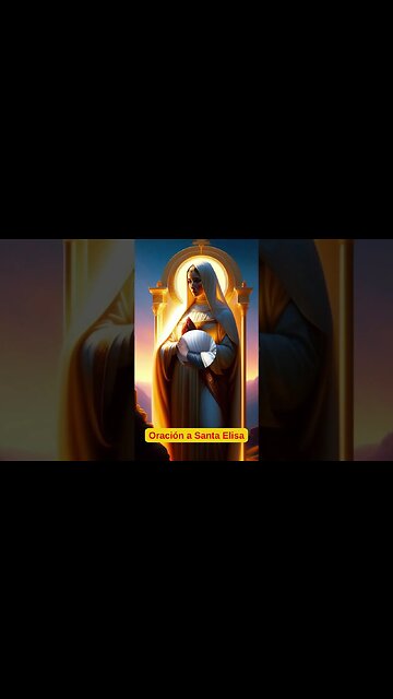 💕Oración a Santa Elisa #shorts