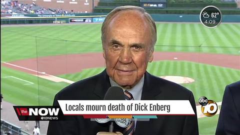 San Diegans mourn Dick Enberg