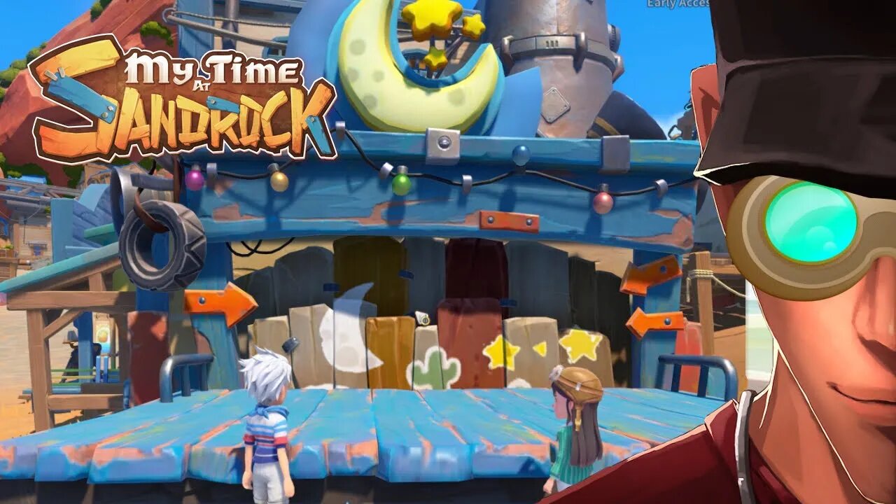 My Time at Sandrock EA - I repaired a stage of worse folk ever! | Let's Play My Time at Sandrock