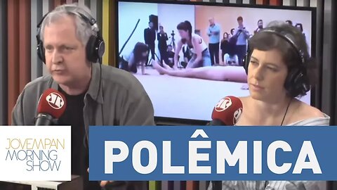 Interação entre artista nu e criança no MAM gera discussão acalorada no Morning