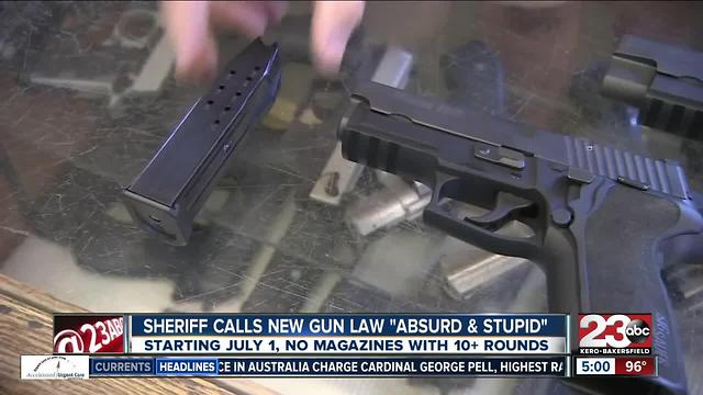 Law set to limit magazine rounds to 10 or under met with opposition