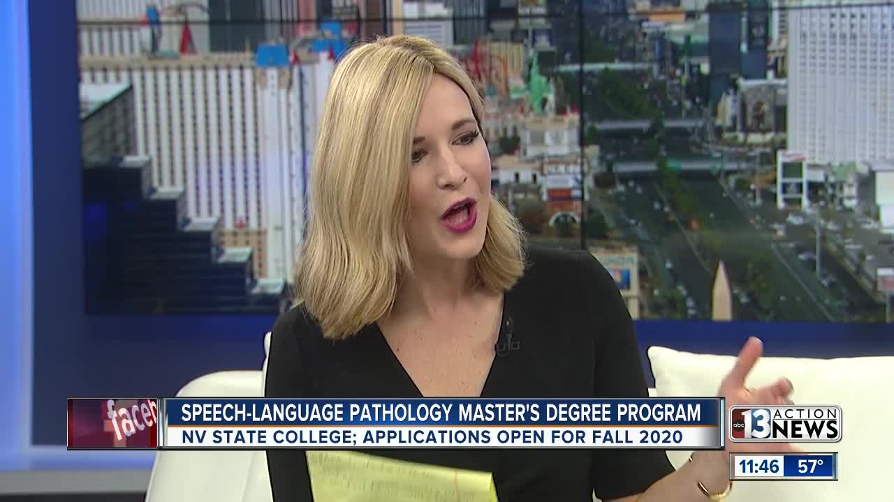 Nevada State College starts new Speech-Language Pathology Masters Program