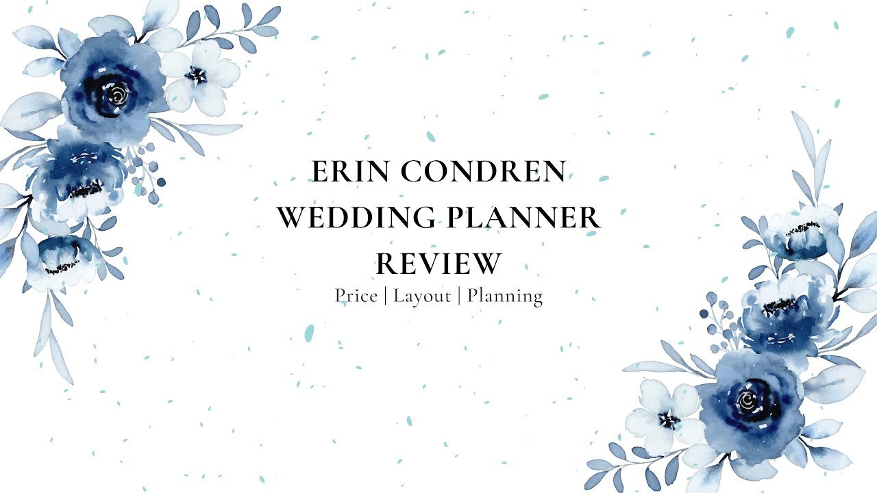 Erin Condren Wedding Planner Walk Through | 2023