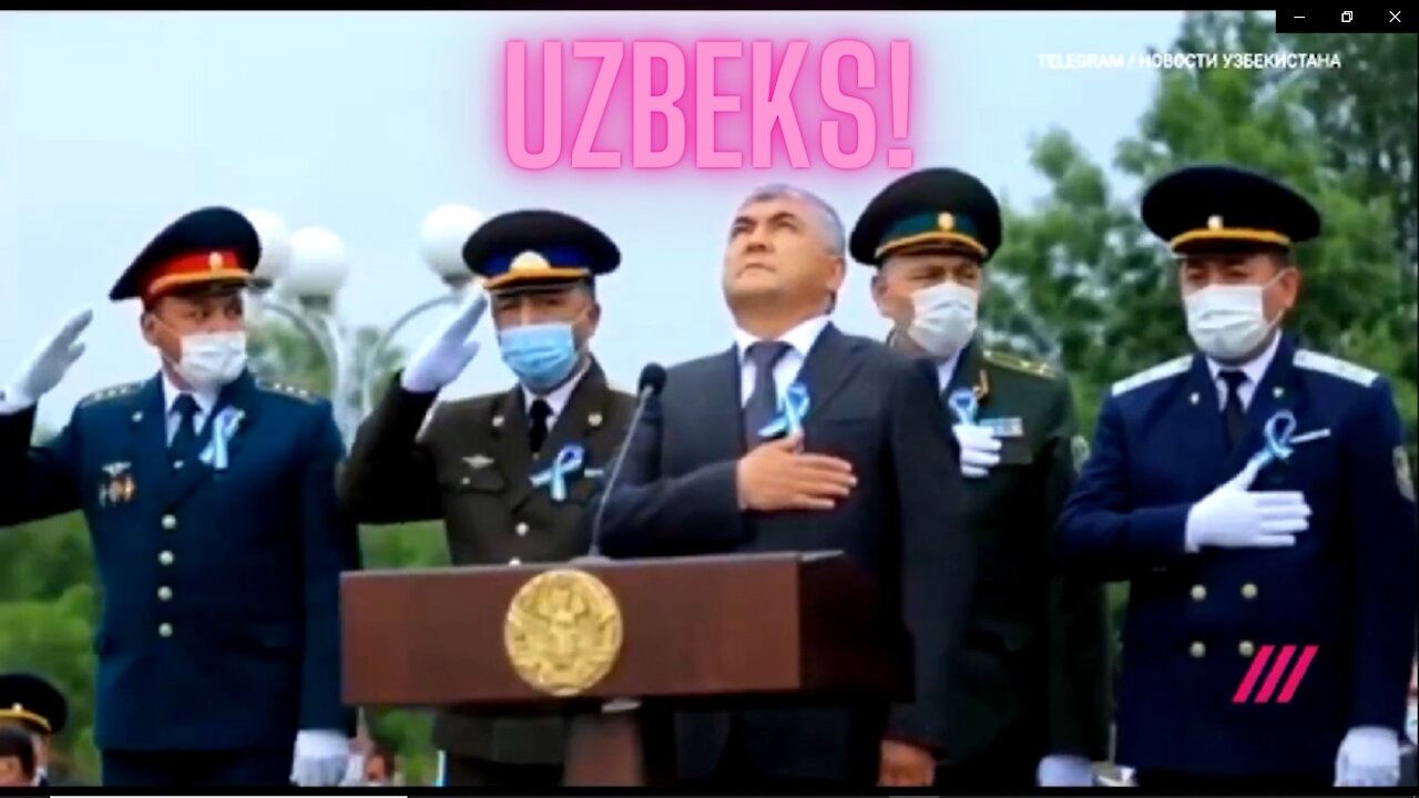 Uzbek Officials Hilariously Unsure on How to Salute