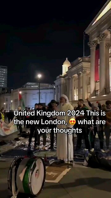 London 2024 has 1,500 Mosques, but they pray in the streets over loud speakers. US, are you ready?