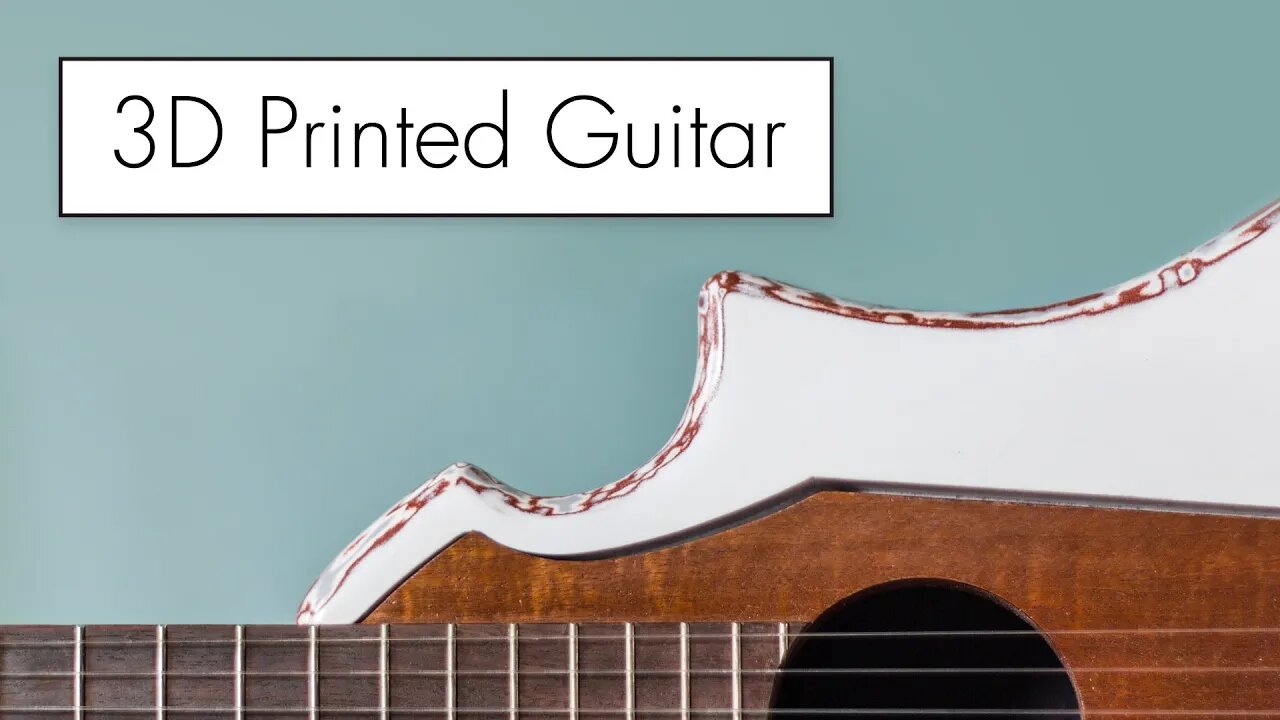 The Bodysnatcher : 3D Printed Guitar