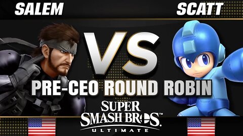 Salem (Zelda/Snake) vs. ScAtt (Snake/Mega Man) - Pre-CEO Round-Robin