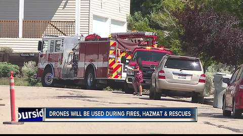 Boise Fire Department prepares to deploy drones in different scenarios