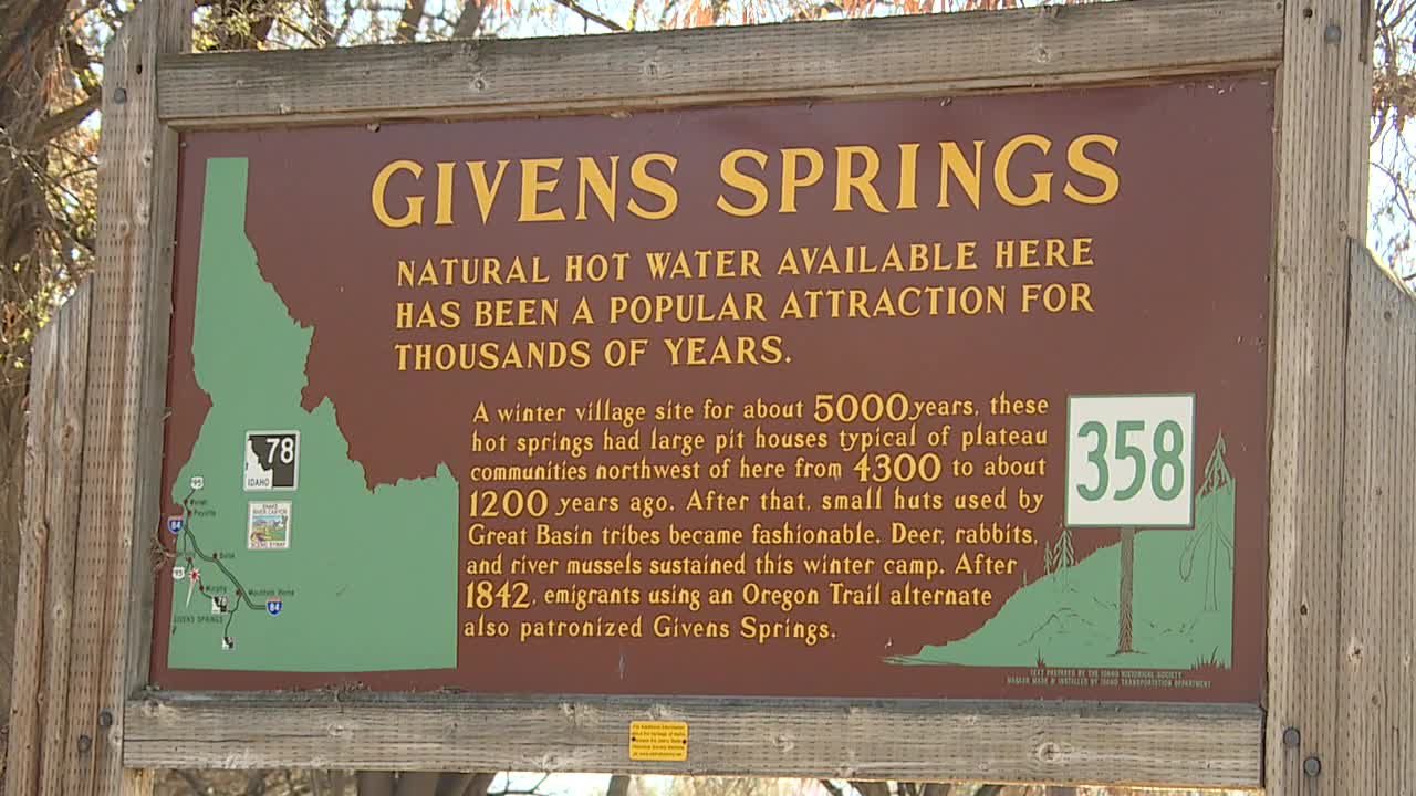 Givens Hot Springs remodeled their pool, but all that history remains