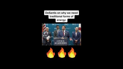 DeSantis on why we need traditional forms of energy Donald Trump, Joe Biden, Dan Bongino