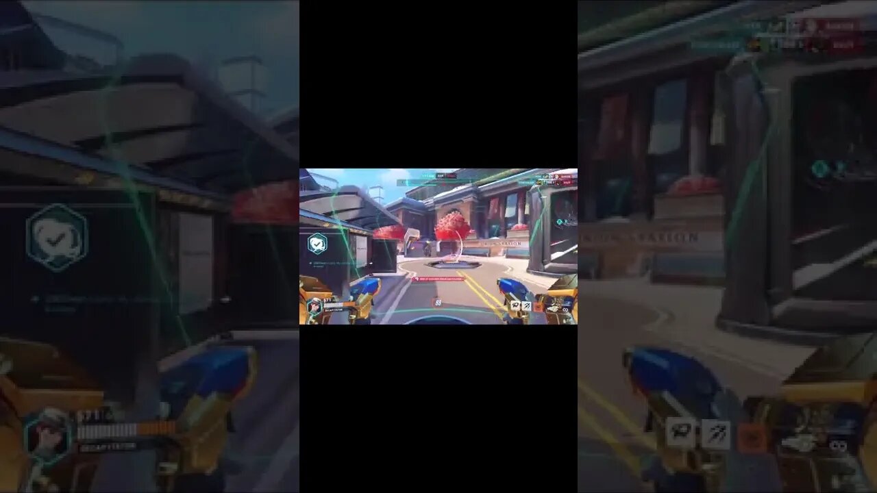 Overwatch 2 - D.Va - Acts Of Desperation (Competitive - Role Queue) Xbox #shorts