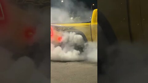 CRAZY AWD TRX BURNOUT! 🔥🔥 #shorts