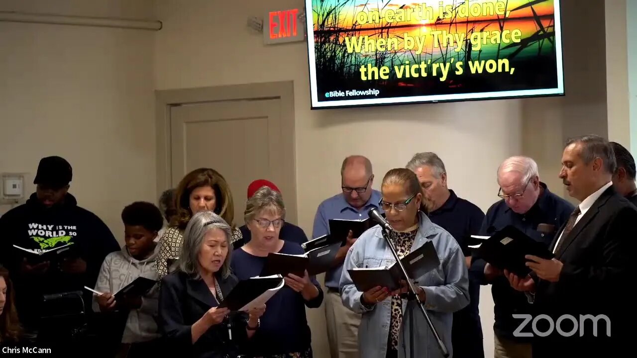 EBF Conference- Weekend In The Word - June 9, 2023 - Chris McCann New Open Forum