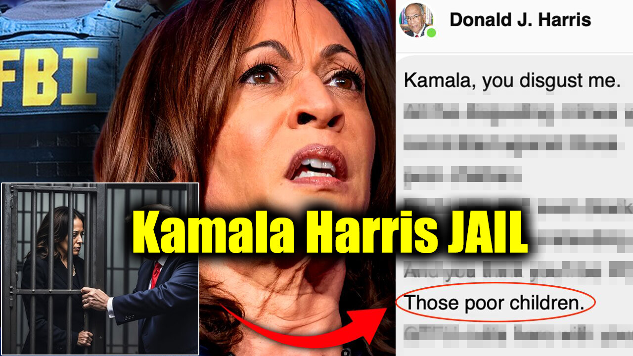 Kamala Harris JAIL! Kamala Harris' Pizzagate Crimes Exposed As Her Dad Reveals Shameful History