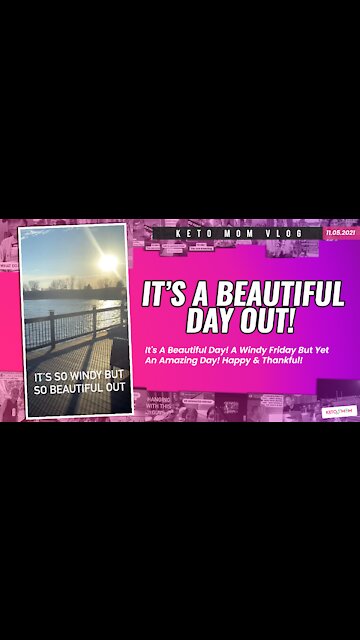 It' So Beautiful Out! Happy Friday Friends! | Keto Mom Vlog