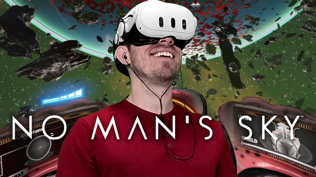 No Man's Sky in VR // The Best Way to Play!