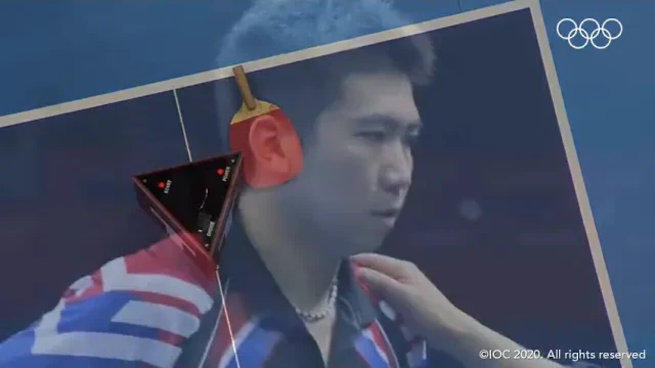 Playback # of # the # men's # team # final # China # 3 1 South Korea