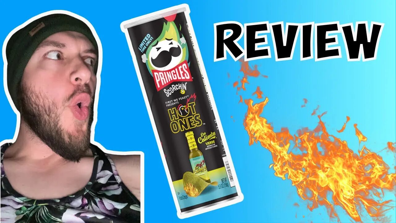 Pringles Hot Ones Los Calientes Verde review