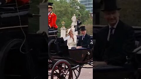 Princess Sophie horse and carage #buckinghampalace