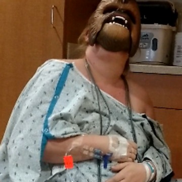 Pregnant Mom Wears Chewbacca Mask While Giving Birth, Becomes Chewbacca Mom