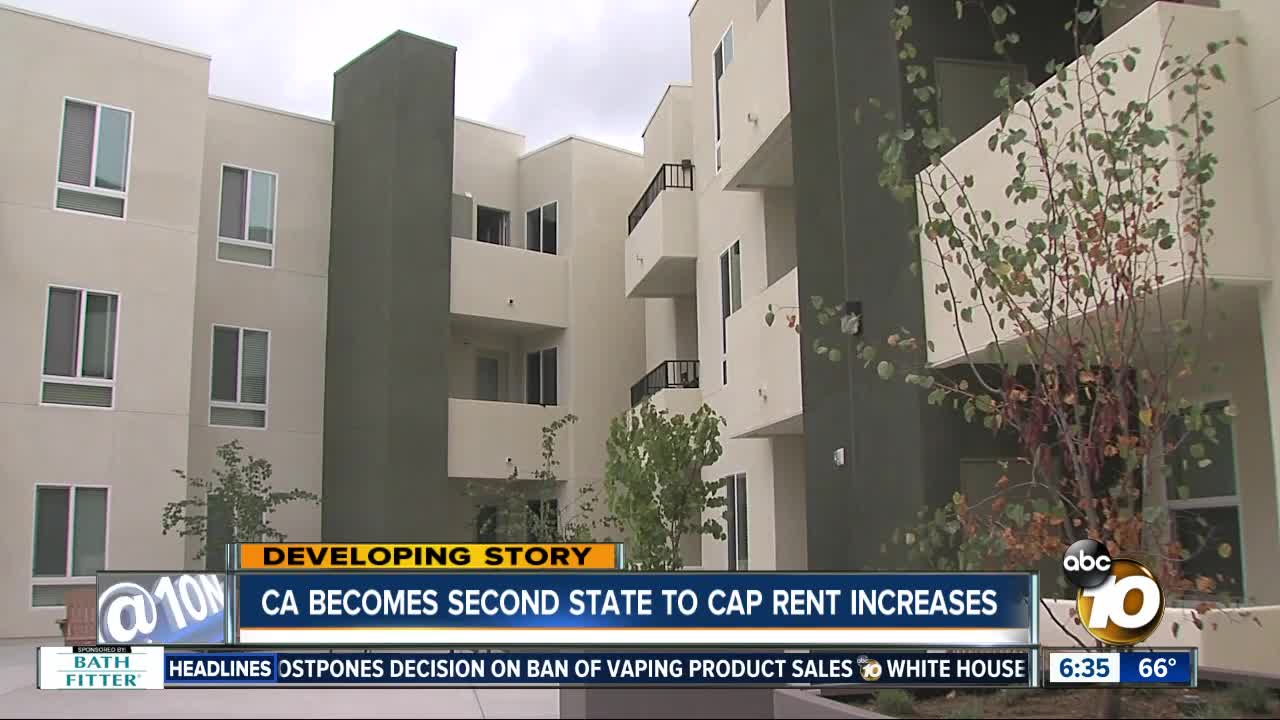 Newsom signs bill to cap rent hikes in California