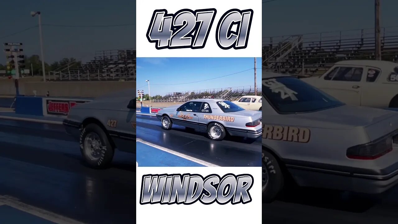 Very Fast 427 Windsor Powered Ford Thunderbird #shorts #ford