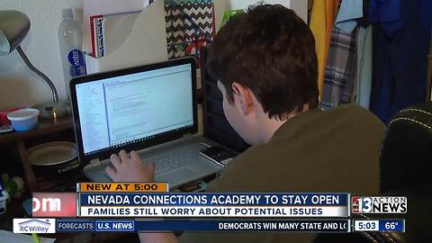 Parents, students win battle to keep Nevada Connections Academy open until 2020