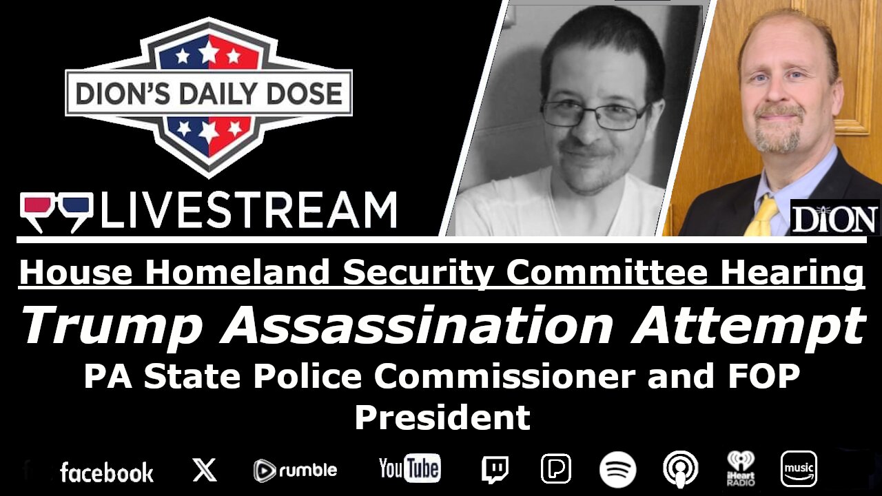 Trump Assassination Attempt House Hearing PA State Police (Face to Face w/ Dion & Shawn)