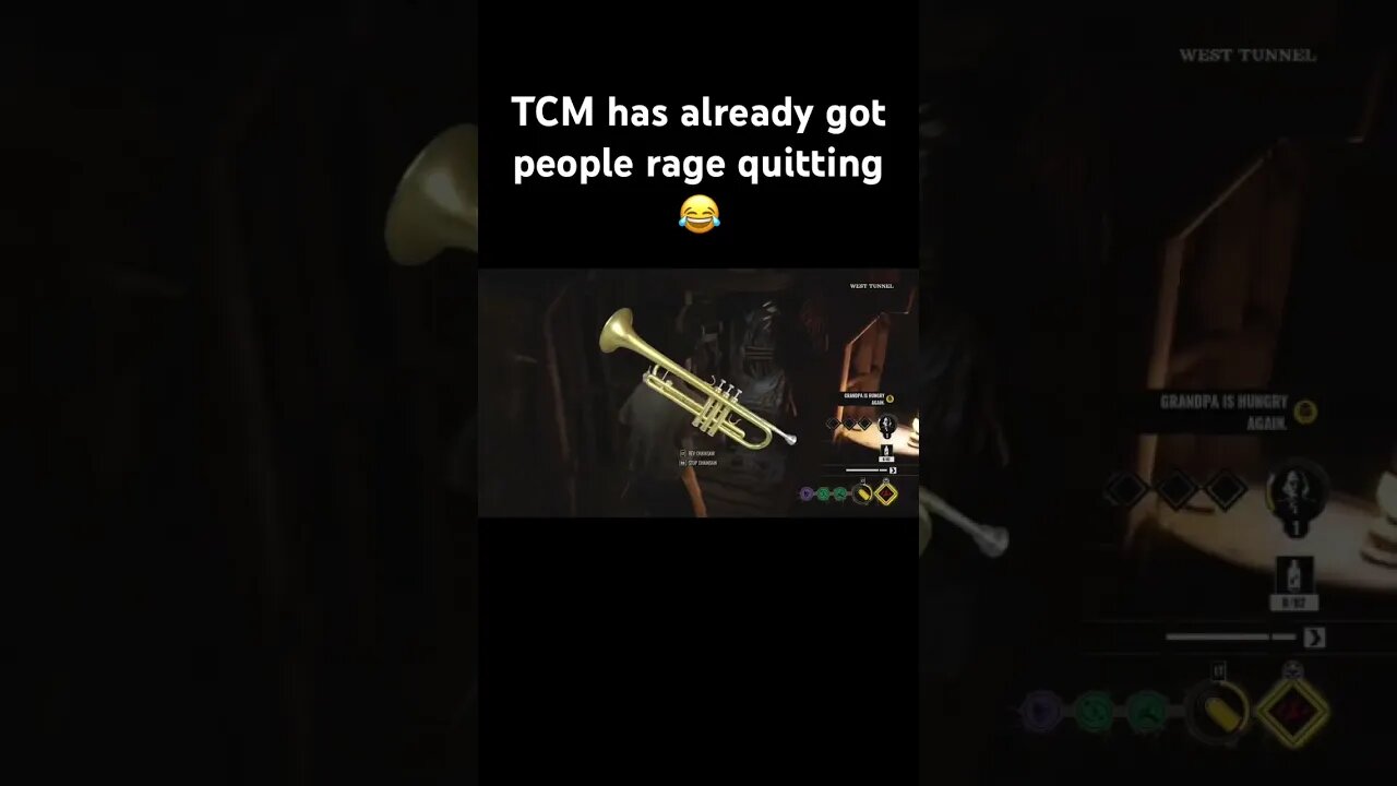 Texas chainsaw massacre rage quit #tcm #horrorgaming #ragequiting