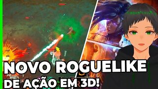 NOVO ROGUELIKE DE AÇÃO PERSEUS TITAN SLAYER! GAMEPLAY - PT - BR