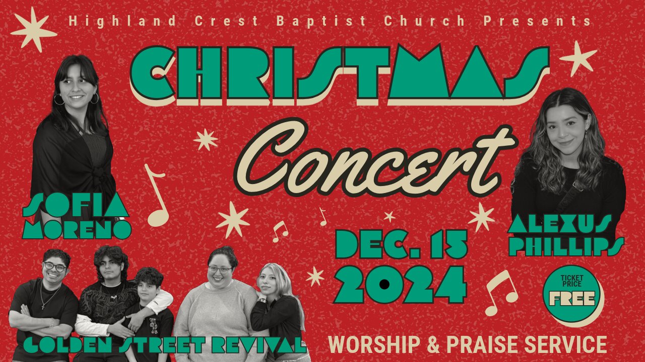 Christian Christmas Concert for Jesus