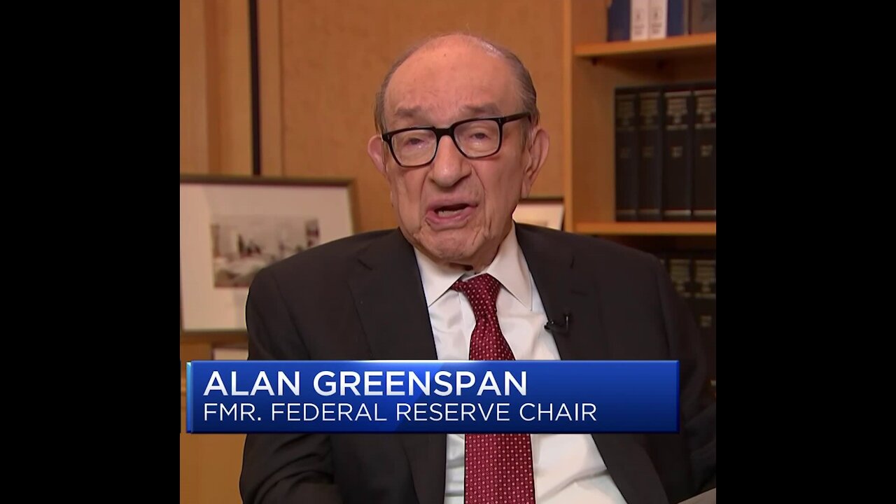 Alan Greenspan explains the relationship between the Federal Reserve Bank and the USA