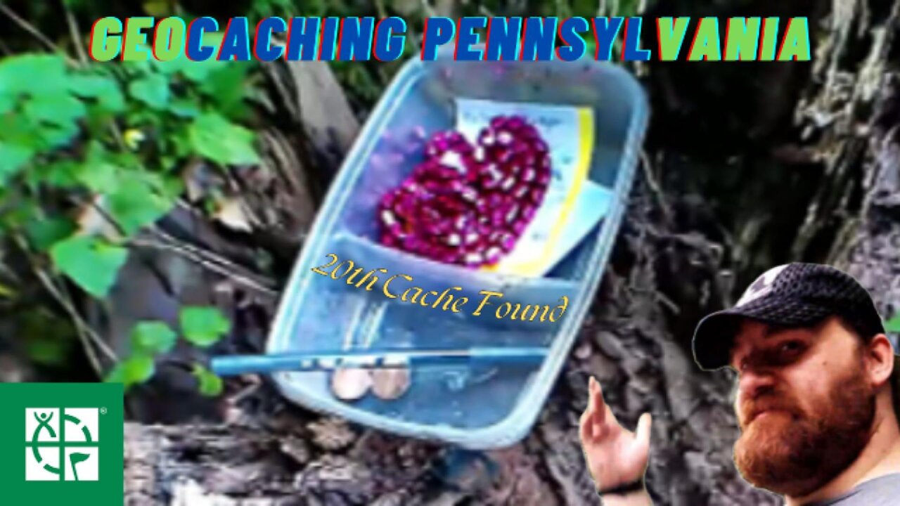 Geocaching Pennsylvania Episode 7: Dodging Cars and Raindrops [20th Find!]