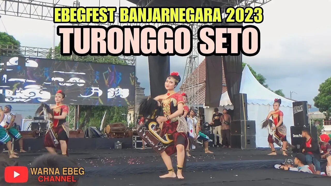 Tari Kreasi Ebeg TURONGGO SETO | EBEGFEST BANJARNEGARA 2023 | Alun-alun Banjarnegara