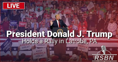 LIVE: President Trump Holds a Rally in Latrobe, PA - 10/19/24