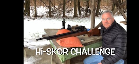 #highscorechallenge with the Benjamin Marauder.177 PCP air rifle