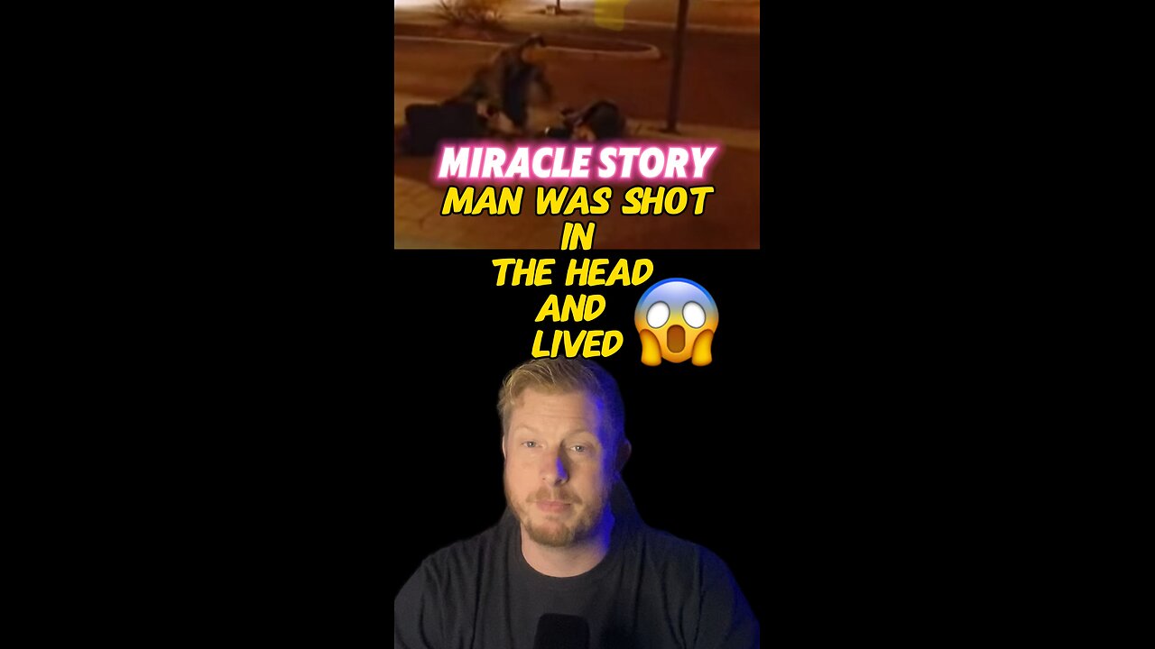 This guy was shot in the head, then this happened😱😳 #shorts #miracle