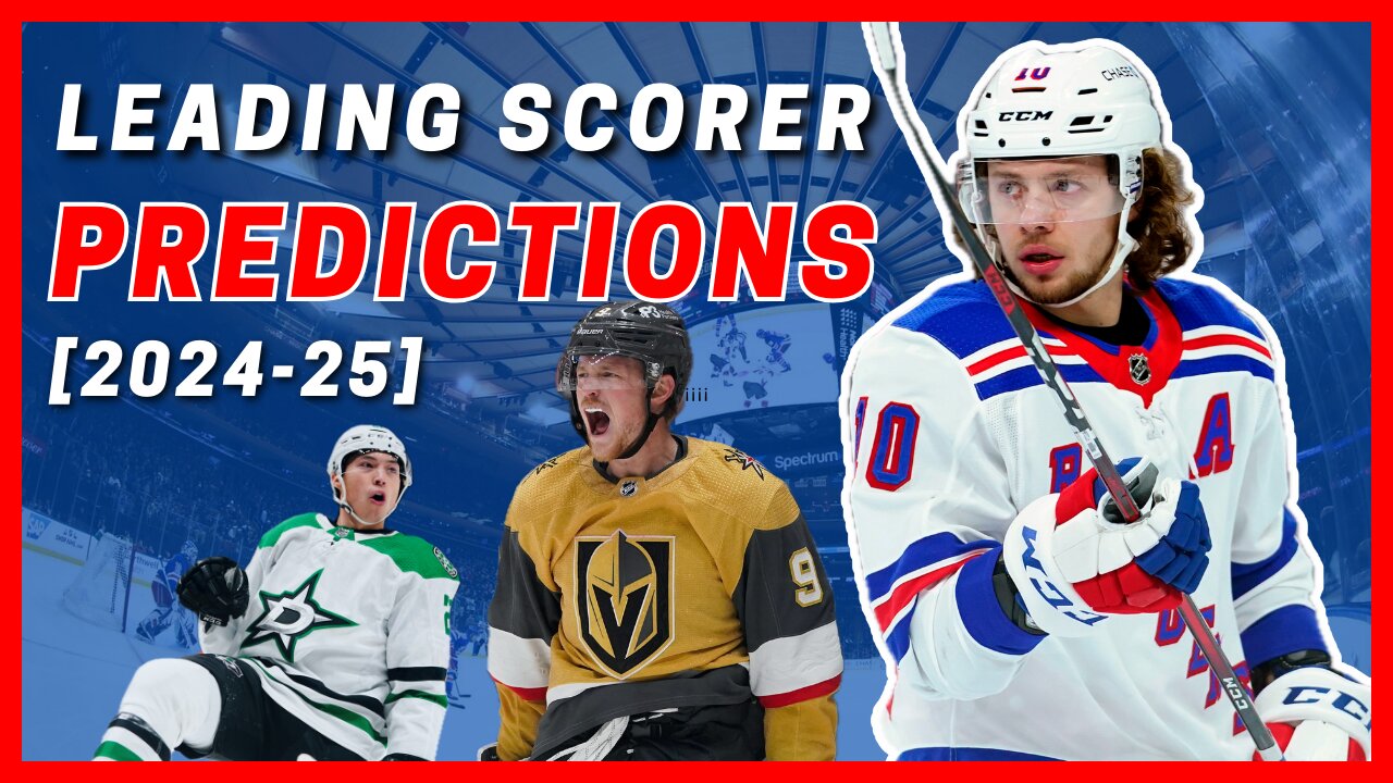 Predicting Each NHL Team's Leading Scorers in 2024-25 (Points & Goals)