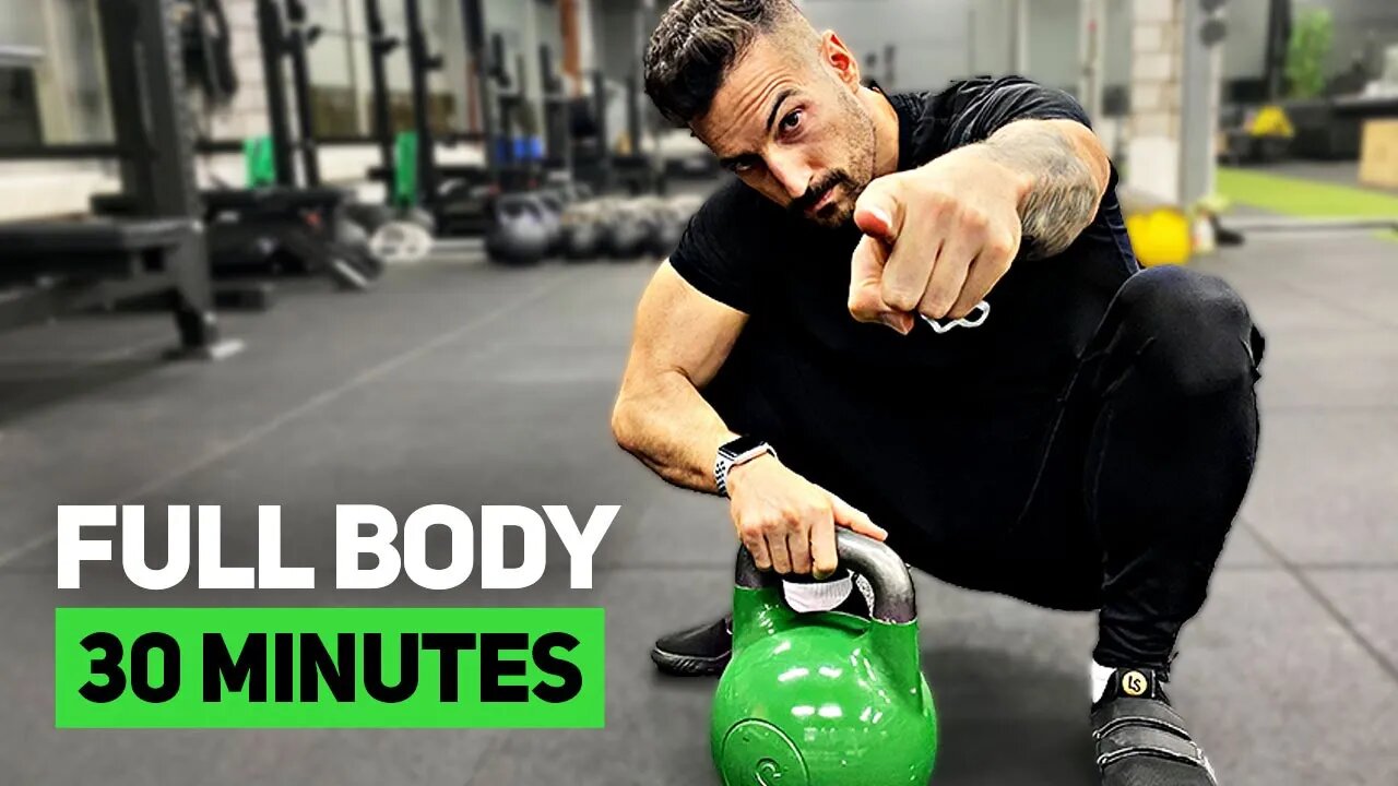 MJ - Full Body Kettlebell Workout That Will Train EVERY Fibre In Your Muscles